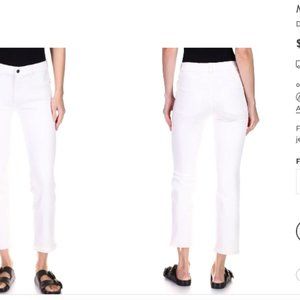 DL1961 Mara Instasculpt Ankle Jeans (White) 25